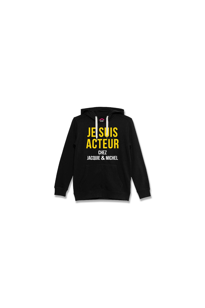 Sweat à capuche J&M Acteur noir