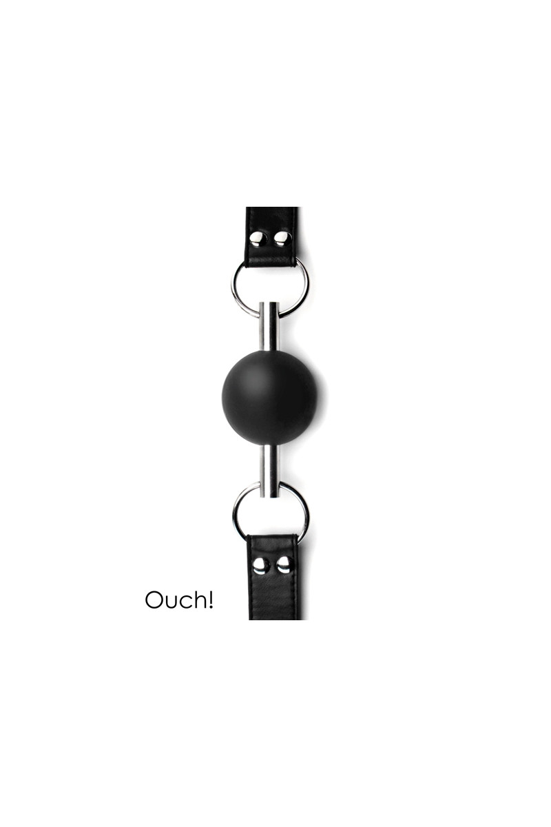 Solid Ball Gag noir - Ouch!