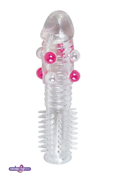Gaine de pénis Silicon Sleeve Clear