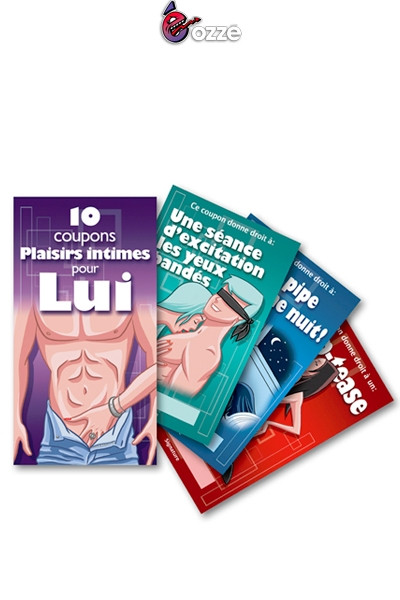 Coupons Plaisirs Intimes pour lui