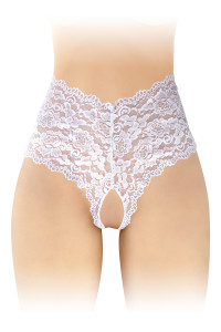 Boxer ouvert Julia - blanc