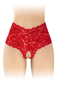 Boxer ouvert Julia - rouge