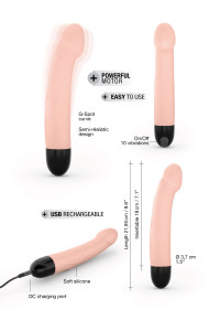 Vibro rechargeable Real Vibration M 2.0 - Dorcel