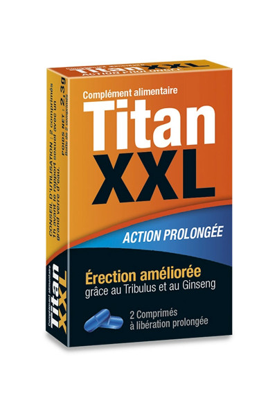 Titan XXL (2 comprimés) - stimulant sexuel