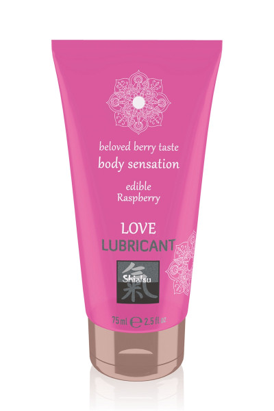 Lubrifiant comestible Framboise - Shiatsu