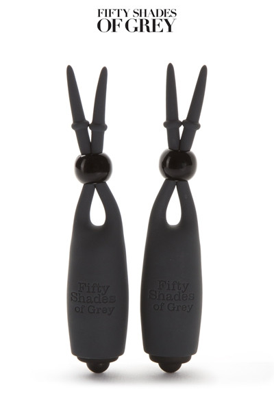 Pinces à tétons vibrantes Sweet Torture - Fifty Shades of Grey
