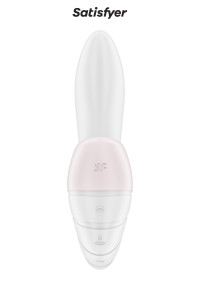 Double stimulateur Supernova blanc - Satisfyer