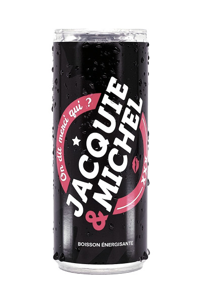 Boisson énergisante Jacquie et Michel
