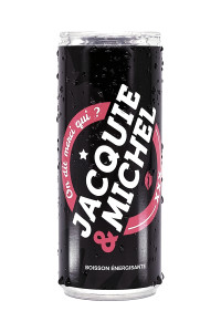 Boisson énergisante Jacquie et Michel