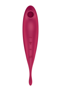 Stimulateur Satisfyer Twirling Pro+ Connecté rouge