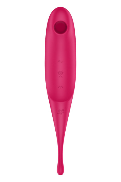 stimulateur Twirling Pro rouge - Satisfyer