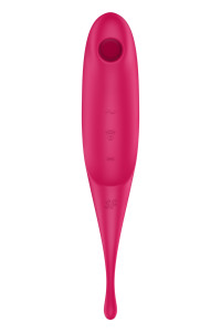 stimulateur Twirling Pro rouge - Satisfyer