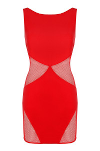 Robe rouge V-9289 - Axami