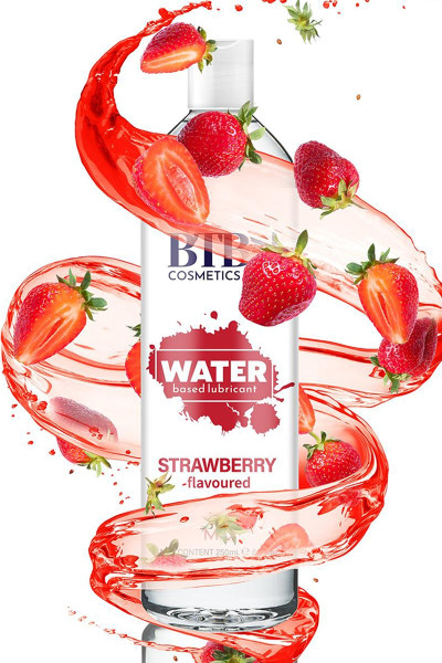 Lubrifiant parfumé Fraise 250 ml - BTB