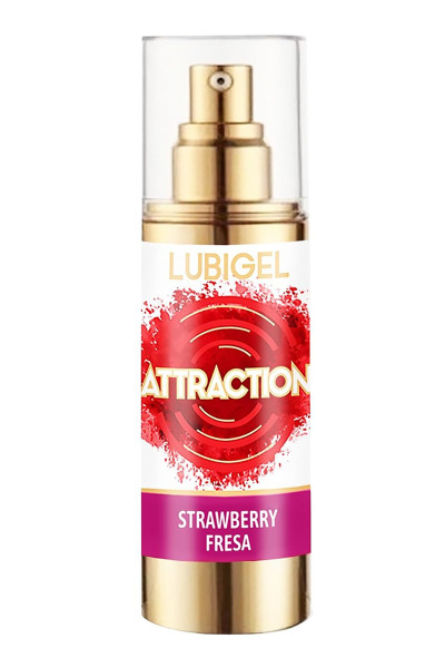 Lubrifiant stimulant fraise - Attraction